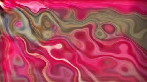 Dynamic Abstract Fluid Pink and Green Animated Background