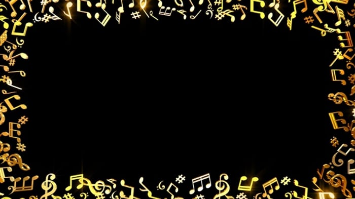 Music Notes Elements, Elements Motion Graphics ft. music notes alpha ...