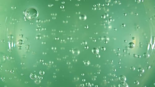 Motion of the Juice Aloe Vera