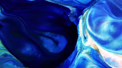 Abstract Paint Colours Diffusion
