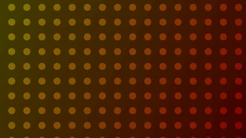 Red Yellow Gradient Abstract Shape Circle Moving Background Animation
