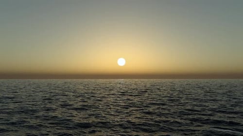 Sunset ocean
