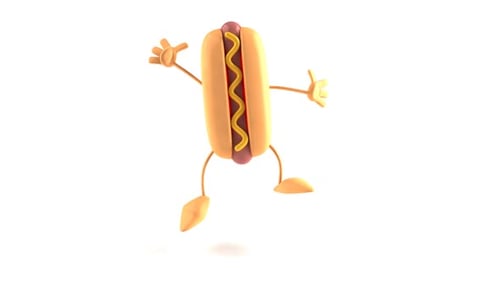 Fun hot dog
