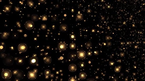 3D Blinkende Lichter Bewegungshintergrund