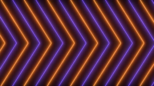 Brown Purple Color Glowing Neon Line Moving Background Animation