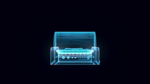 Hot Dog Roaster Hologram Hd