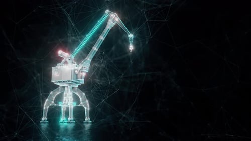 Industrial Crane 01 4k