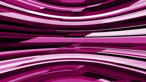 Pink White Shape Technology Motion Background