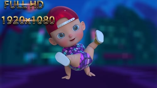 Zeichentrick-Babytanz V29 - 60 Bilder pro Sekunde