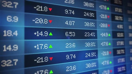 Stock Market Tickerboard