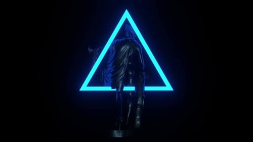 Skulptur Neon 05 Hd