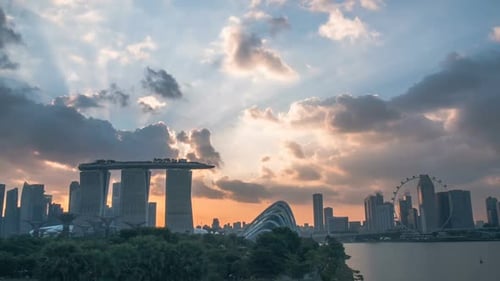 Marina Bay Sands of Singapore