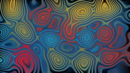 Spectral Iridescent Blurred Colorful Gradients