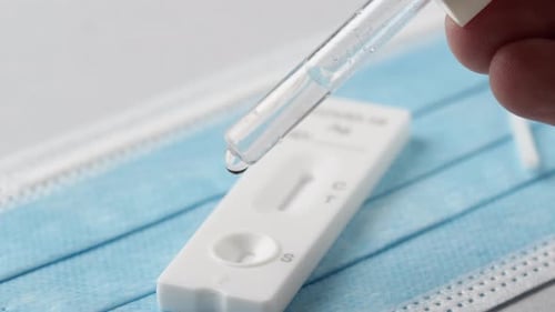 COVID-19 Rapid Antigen Test with Liquid Sample