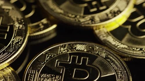 Plan rotatif de Bitcoins (cryptomonnaie numérique)