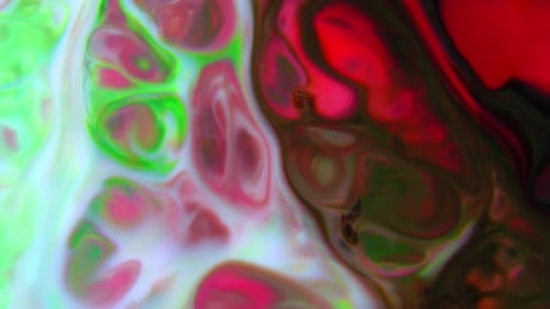 Demonstration abstrakter Farben