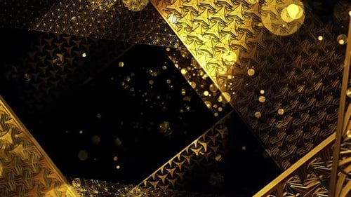 Padrão em movimento para decoração Estilo Gatsby Art Deco 04 HD