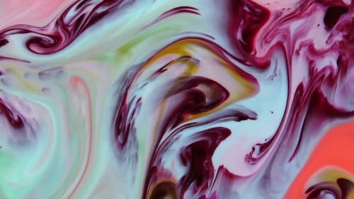 Abstract Colorful Invert Sacral Paint Exploding Texture 719