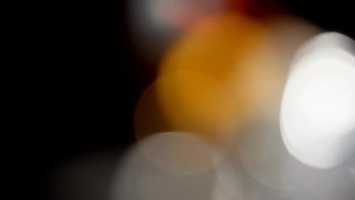 Light Leaks Blurred Footage Moving Blinking Circle Lens Glow Flare Bokeh Overlays Transitions