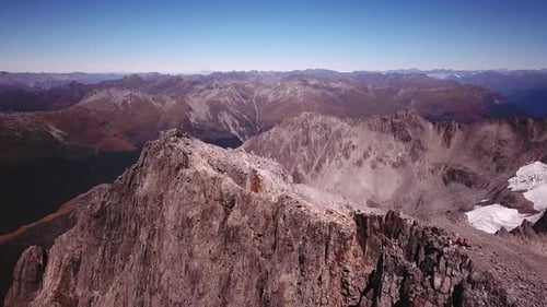 Mt Brewster peak in Southern Alps