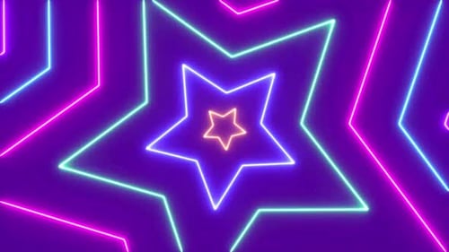 Estrella láser abstracta
