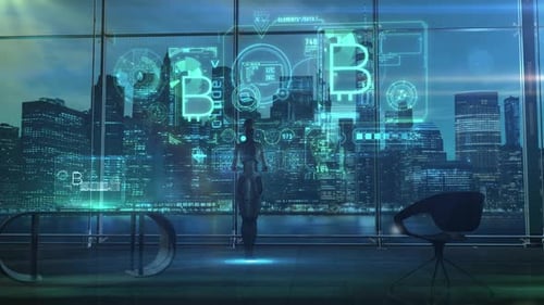 Artificial Intelligence And Digital Currencies 4K