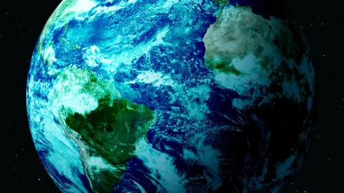 earth and moon