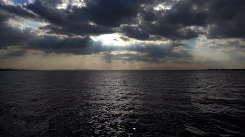 Clouds And Sea