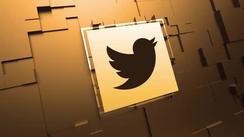 Abstract Golden Cubes Logo Reveal Animation