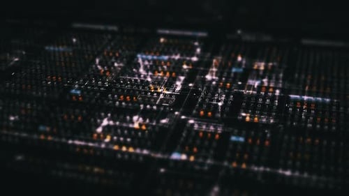 Advance Data Matrix Cyber Environment Display 02