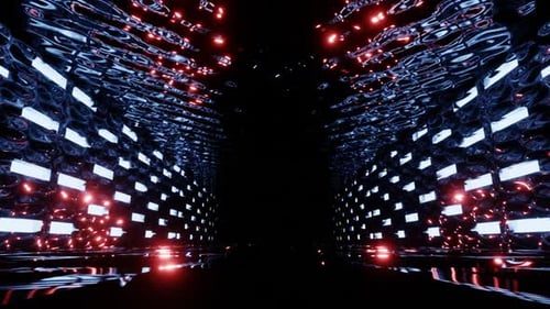 Glow Sci Fi Symmetrical Construction HD