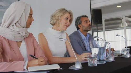 Professionals Speak at Corporate Presentation