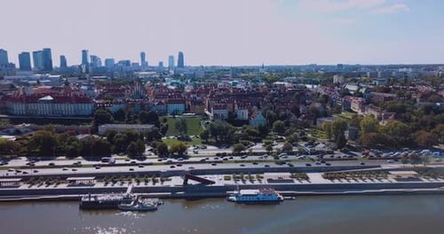 Aerial View Of Warsaw