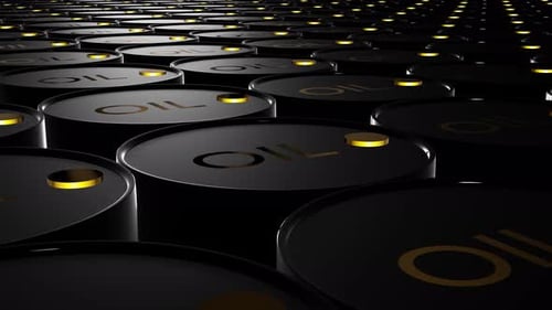 Corporate Industrial Oil Barrels Seamless Loop