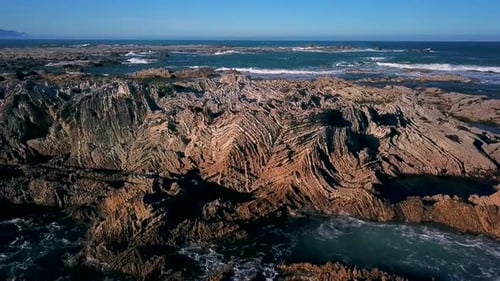Rocks from the bottom of the sea