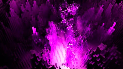Abstraction violet vif