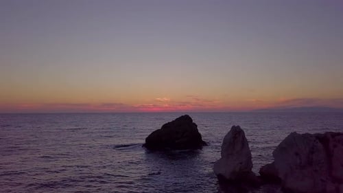Sunset Over the Mediterranean