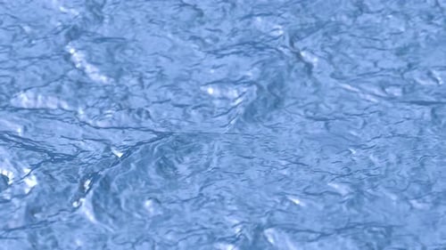 Abstract Blue Water Surface Seamless Loop