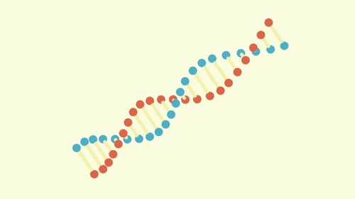 Spiral Dna Molecular Background