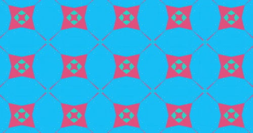 Looped kaleidoscope Abstract Symmetrical Of Geometric Seamless Pattern shape