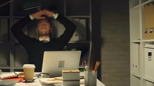 Night in the Office
