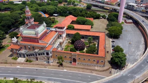 Sao Paulo Brasilien. Panoramalandschaft der Gebäude in der Innenstadt