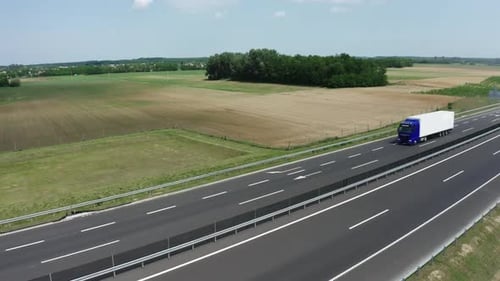 Truck on a Highway