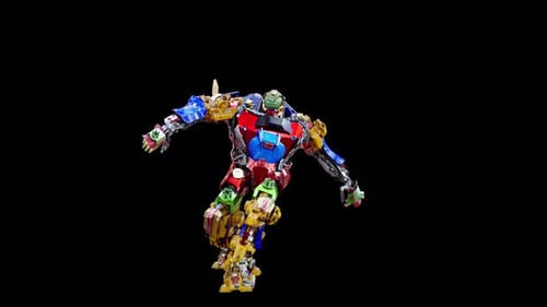 33 robots dansant en 4K
