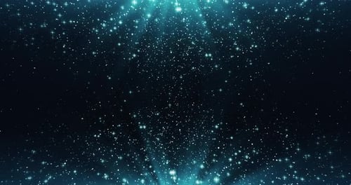 Particles Sparkling Background