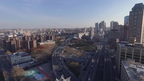 Manhattan Aerial. New York