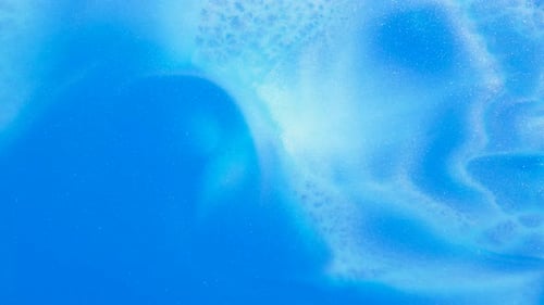 Abstract Blue Fluid Swirl Background Loop