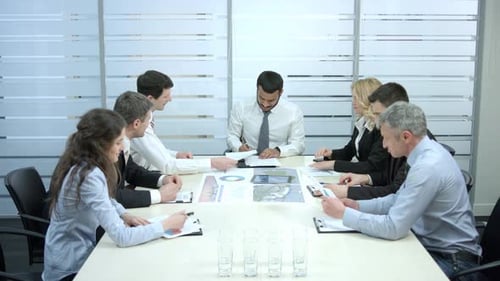 Manager im Büro