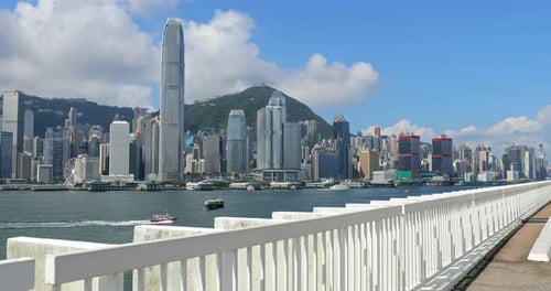 Hong Kong landscape from the peak