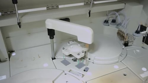 Automated Lab Equipment Testing Samples